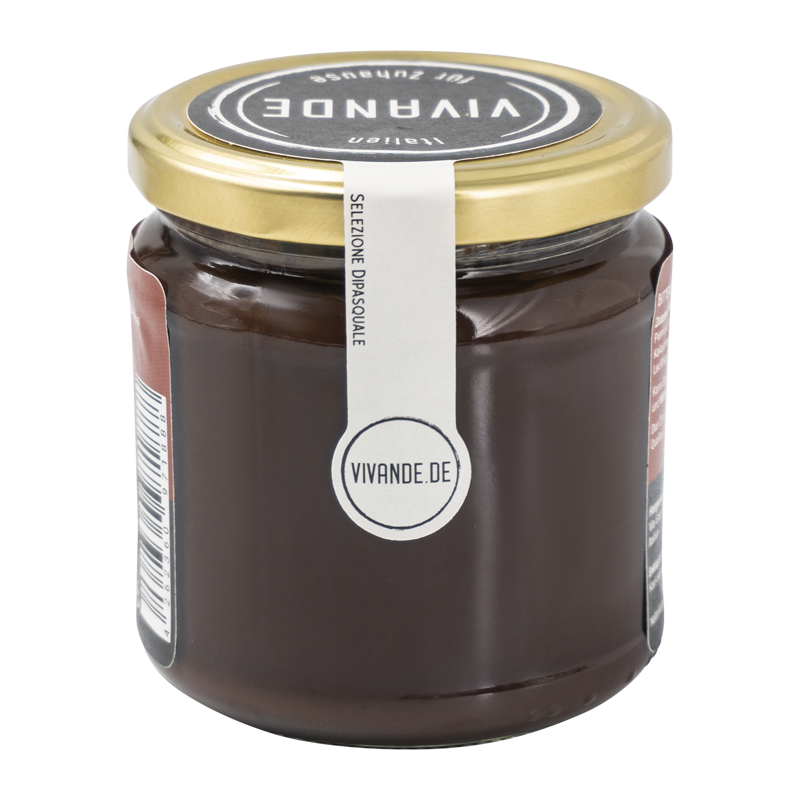 Bitter-Gianduja-Creme 400g – Haselnuss-Zartbitterschoko-Creme