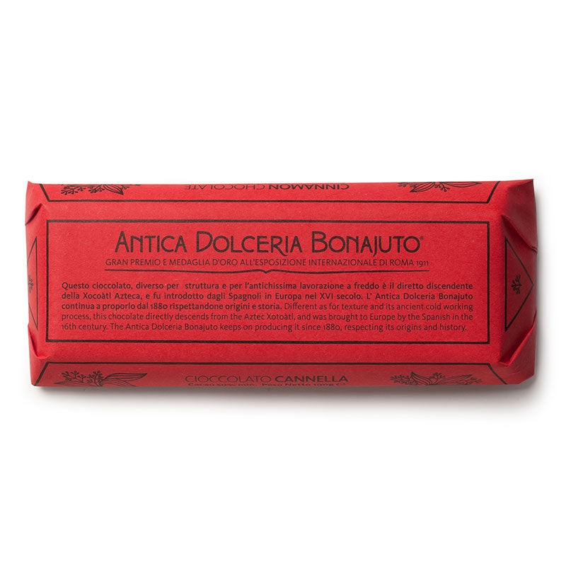 Bonajuto Schokolade „Zimt“ aus Modica