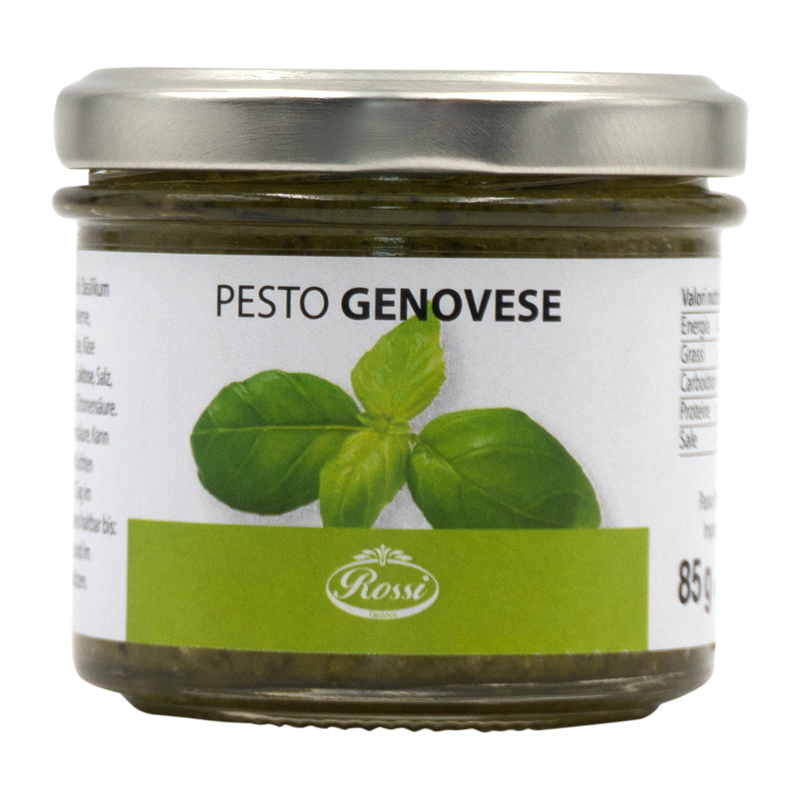 Basilikumpesto "Pesto alla genovese", lange konservierbar