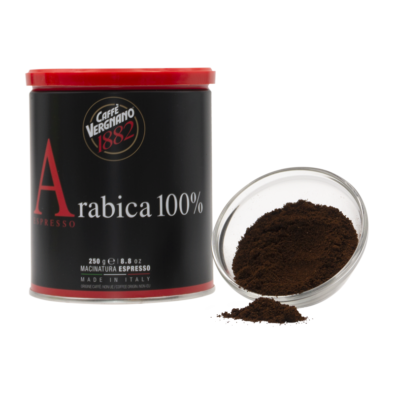 Arabica 100% Espresso - gemahlen für Siebträger - Vergnano
