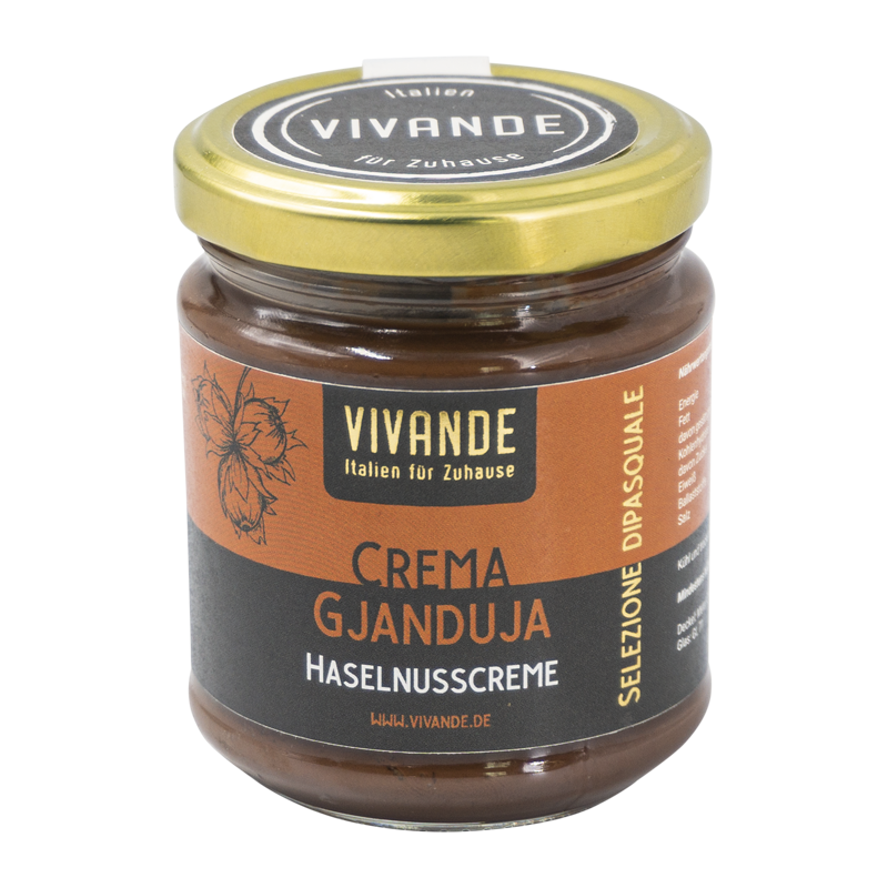 Gianduja-Creme  – Haselnuss-Schoko-Creme