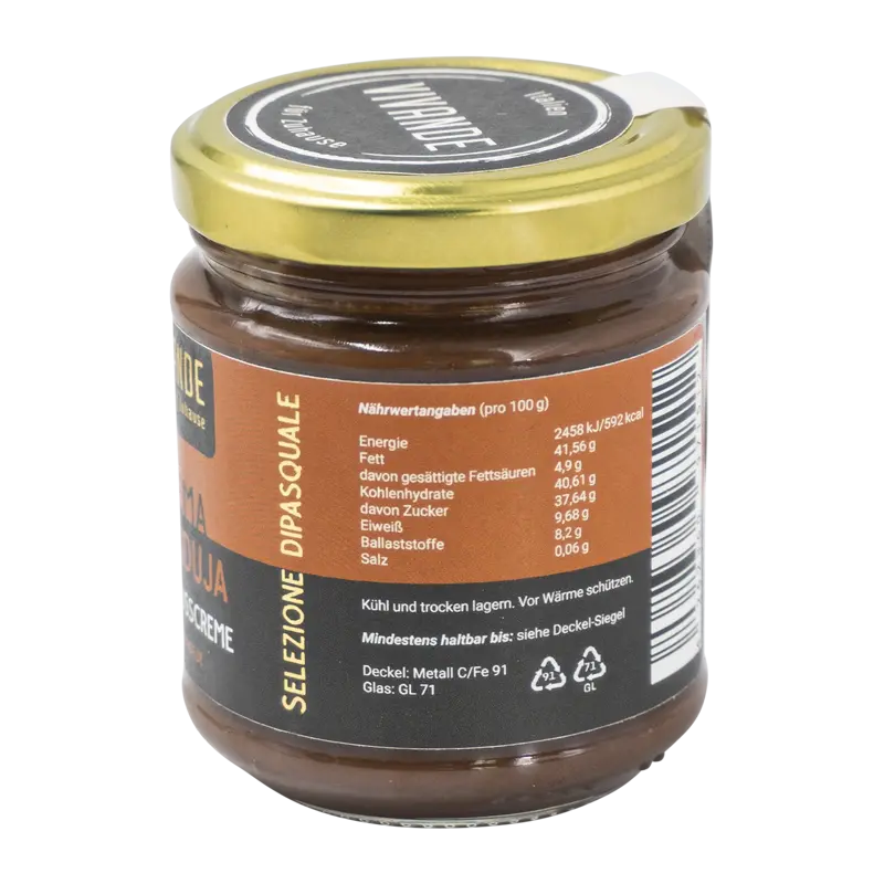 Gianduja-Creme  – Haselnuss-Schoko-Creme