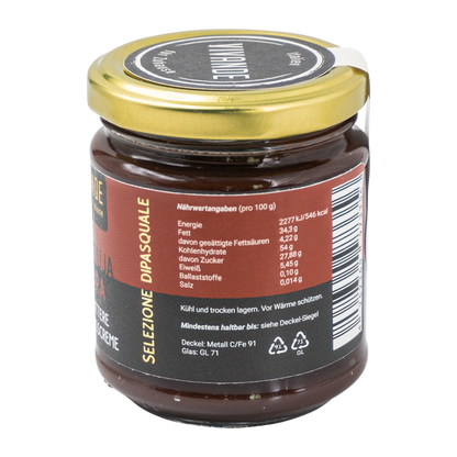 Bitter-Gianduja-Creme 200g – Haselnuss-Zartbitterschoko-Creme