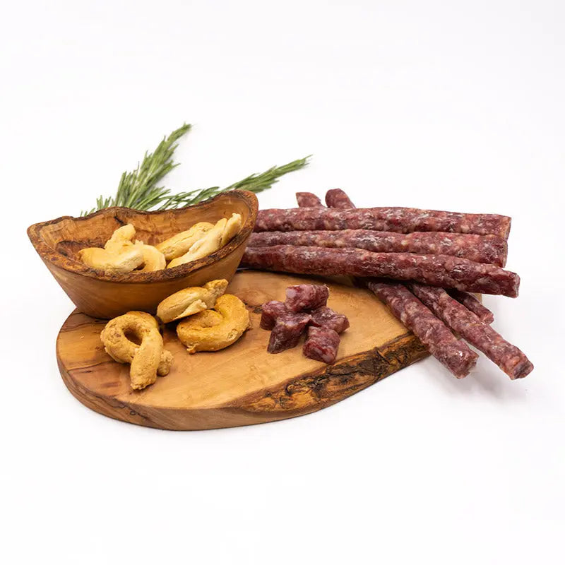 Salami-Sticks aus Freilandhaltung