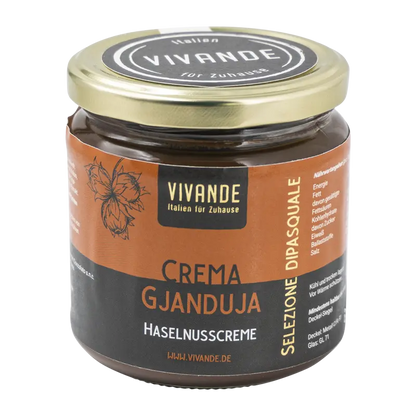 Gianduja-Creme  – Haselnuss-Schoko-Creme