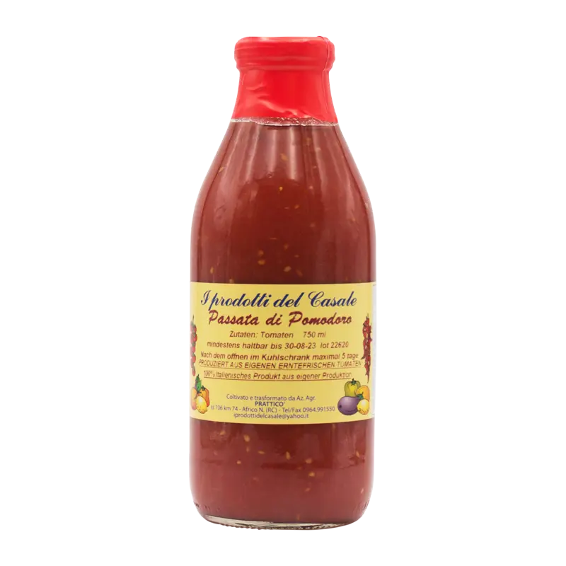 Passierte Tomaten aus Kalabrien