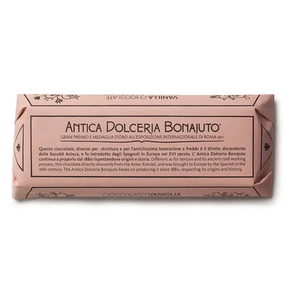 Bonajuto Schokolade „Vanille“ aus Modica