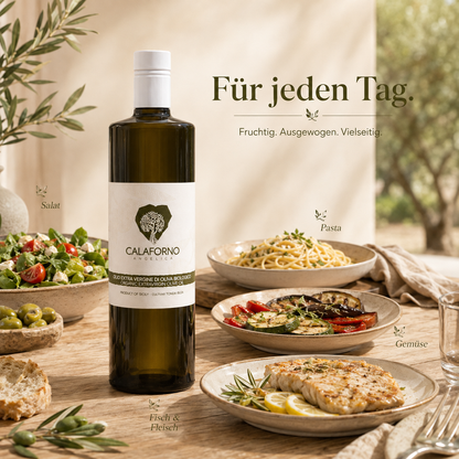 Bio-Olivenöl extra nativ aus Sizilien  – fruchtig und ausgewogen