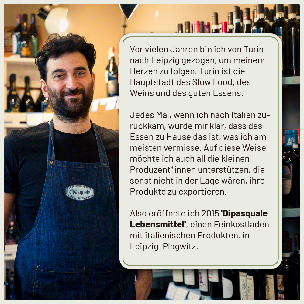 Andrea Dipasquale, Gründer von Vivande