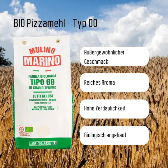 Bio-Weizenmehl Typ 00 Mulino Marino