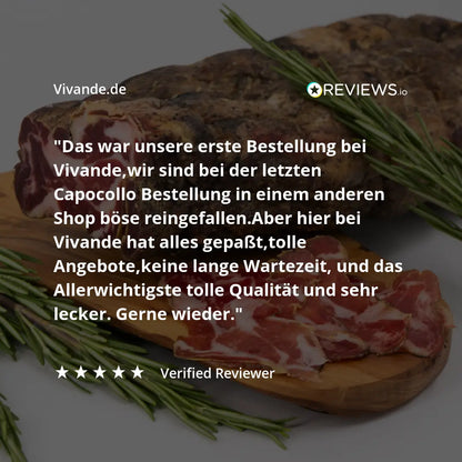 Capocollo – luftgetrockneter Schweinenacken